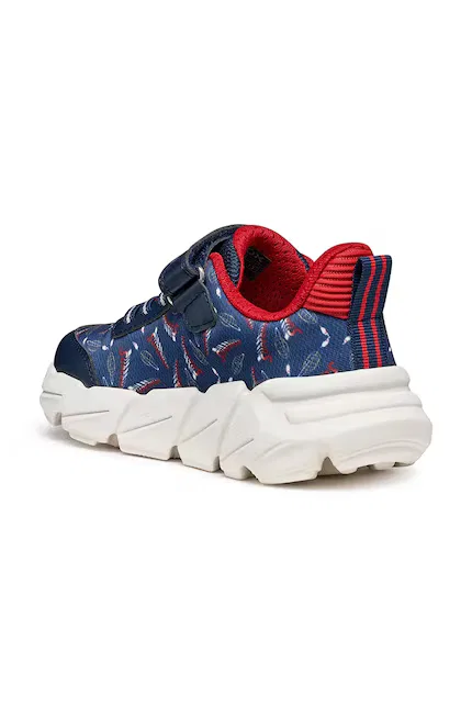 Кроссовки детские FLEXYPER FAST Superman Geox, синий — фото 4