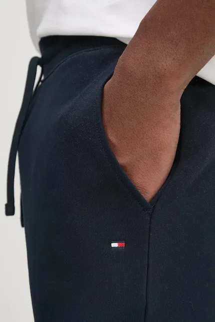 Шорты спортивные из хлопка Tommy Hilfiger, синий — фото 4
