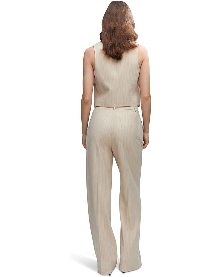 

Брюки MANGO Bo Trousers, бежевый