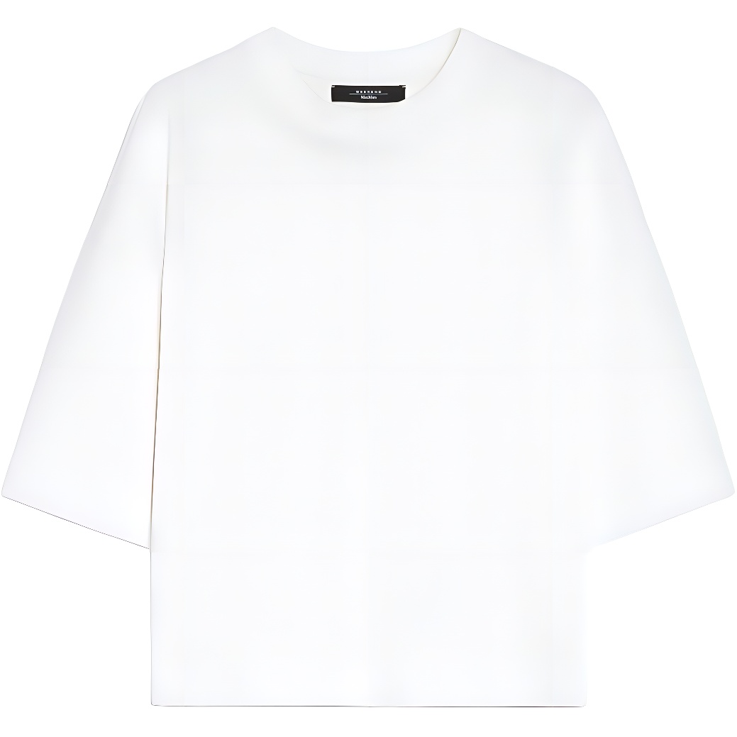 

WEEKEND MaxMara Футболка Regular, женская, белая, Белый, WEEKEND MaxMara Футболка Regular, женская, белая