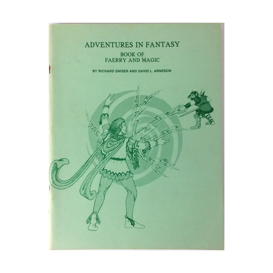 

Book #2 - Book of Faerry and Magic, Adventures in Fantasy, мягкая обложка