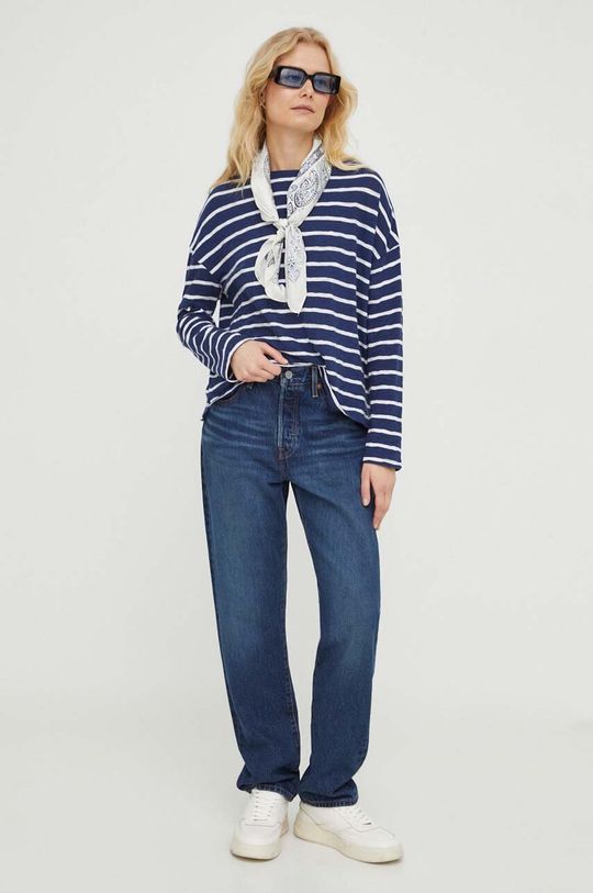 

Джинсы 501 CROP Levi's, темно-синий