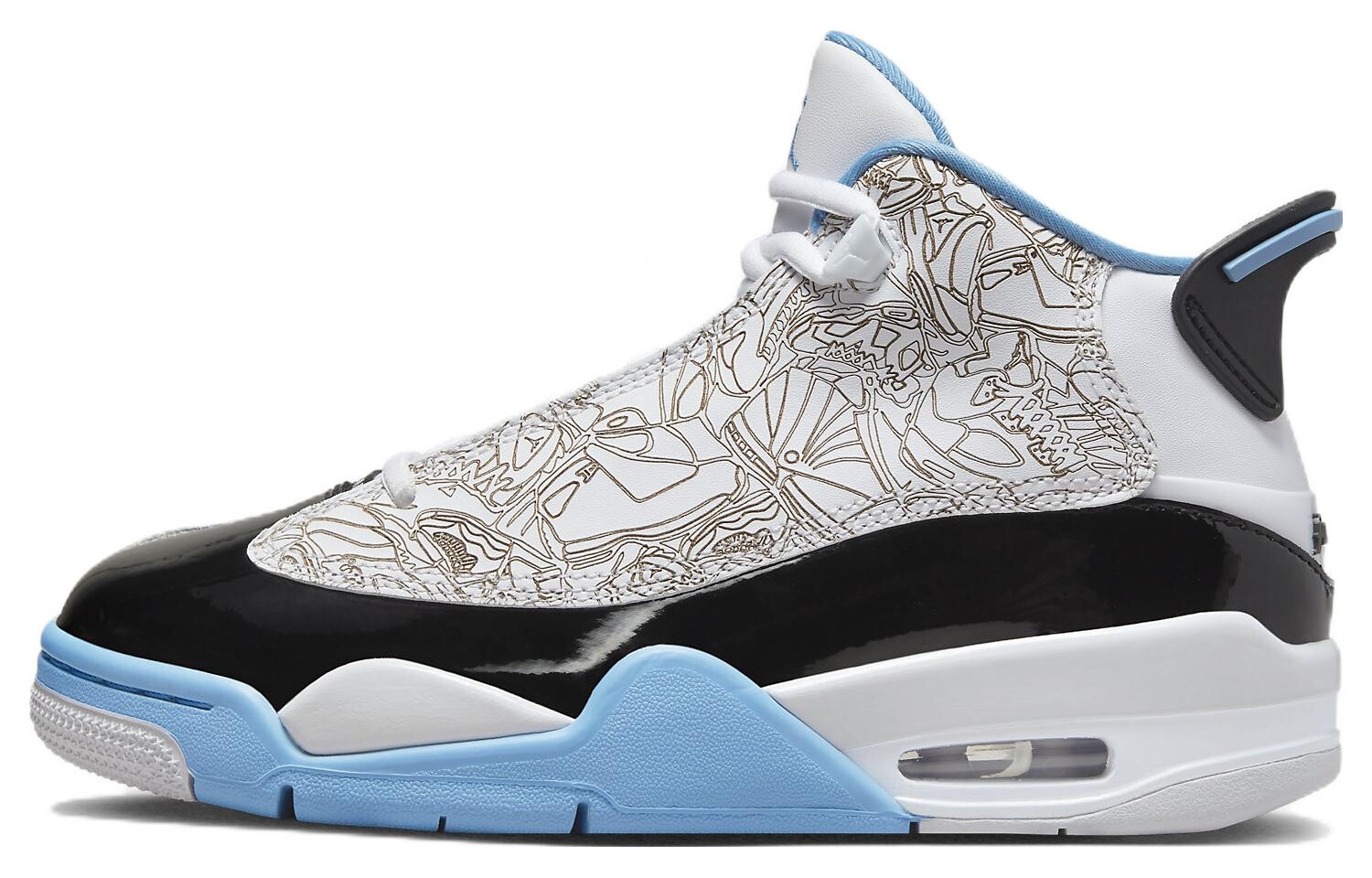 

Винтажные баскетбольные кроссовки Jordan Dub Zero женские