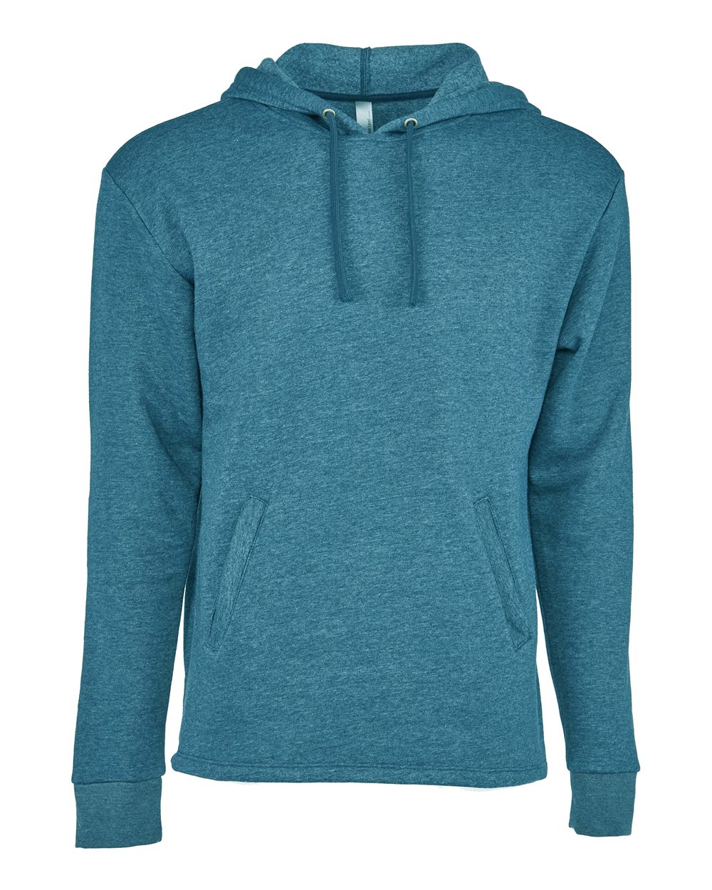 

Мужская толстовка с капюшоном Malibu Welt Pocket Next Level, цвет heather teal