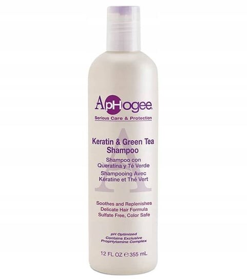 

Шампунь для волос, 355мл ApHogee, Keratin & Green Tea Shampoo