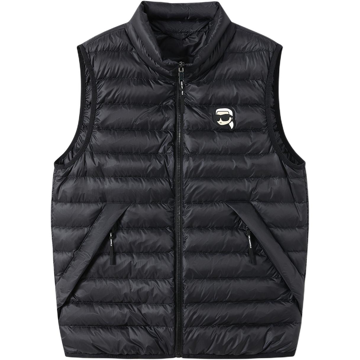 

KARL LAGERFELD / Karl Lagerfeld Jeans Пуховая жилетка мужская черная