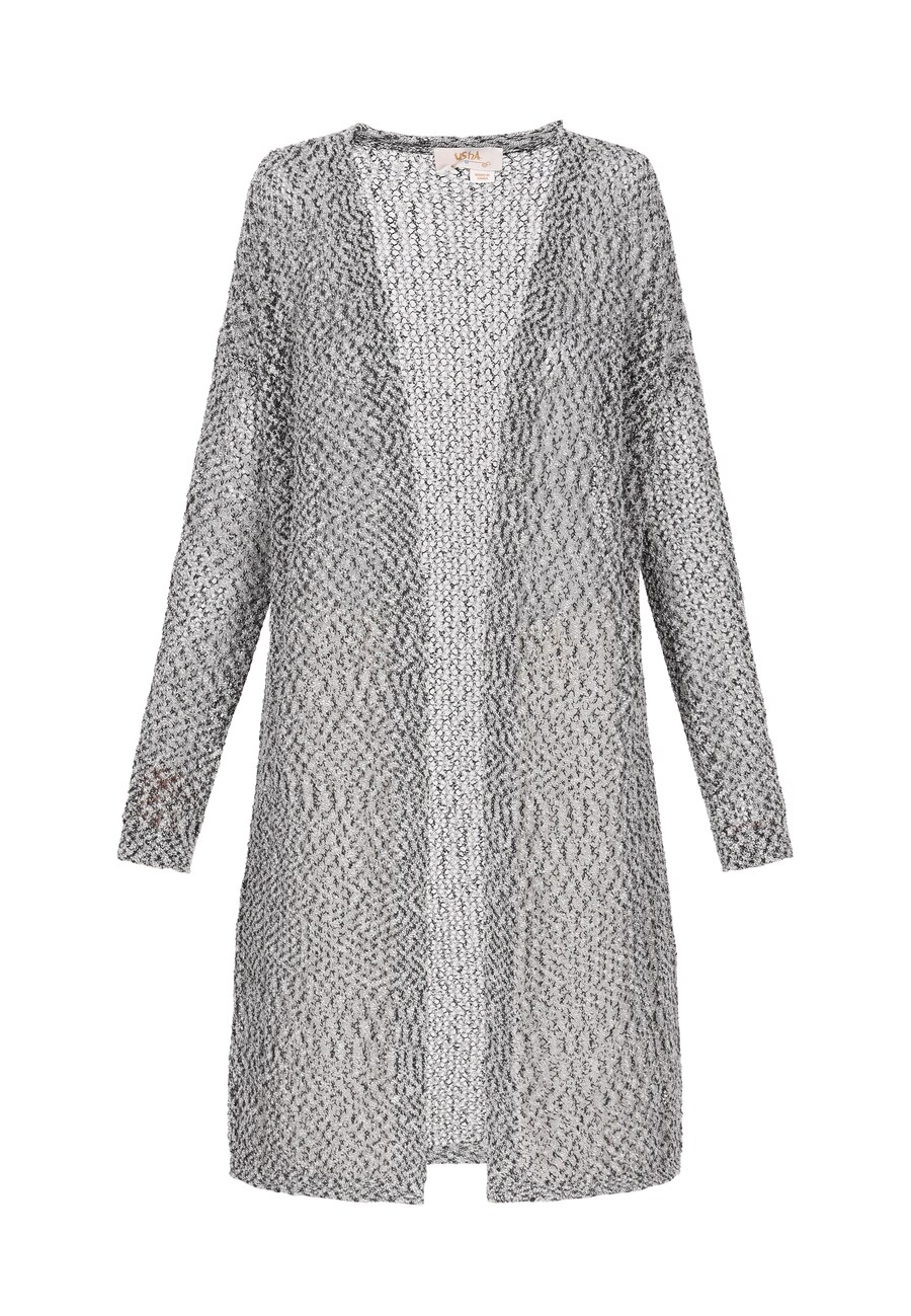 

Вязаный кардиган usha FESTIVAL Fashion Lover, черный