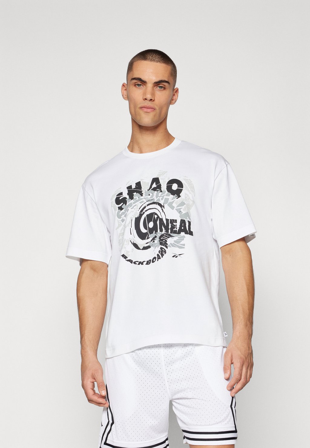 

Футболка с принтом SHAQ SPIRAL TEE Reebok, белый