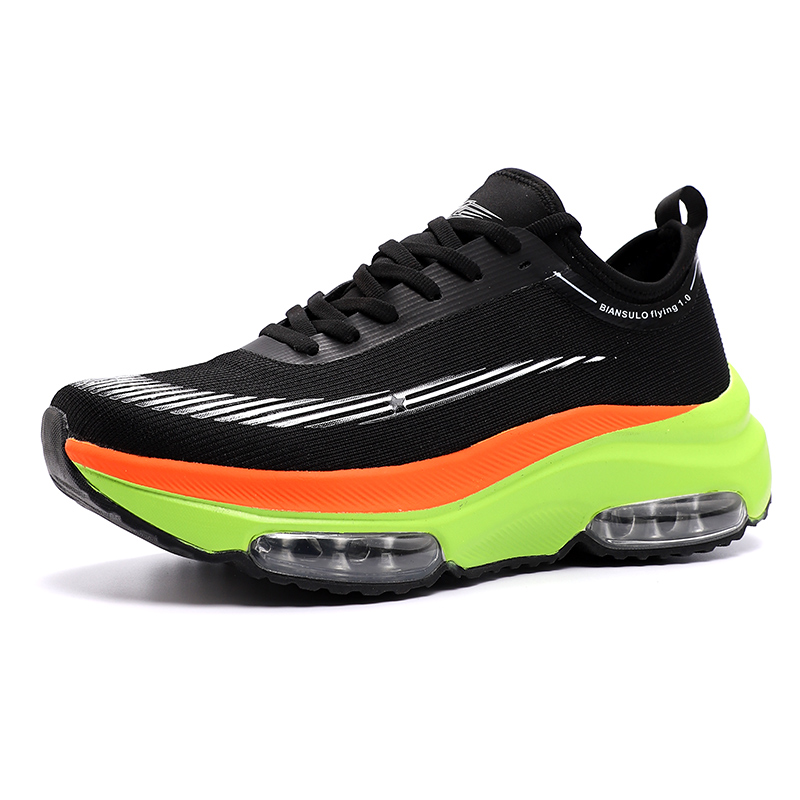 

TONYBEAR Мужские кроссовки Mid Top Running Shoes в черном радужном цвете, цвет Black Rainbow