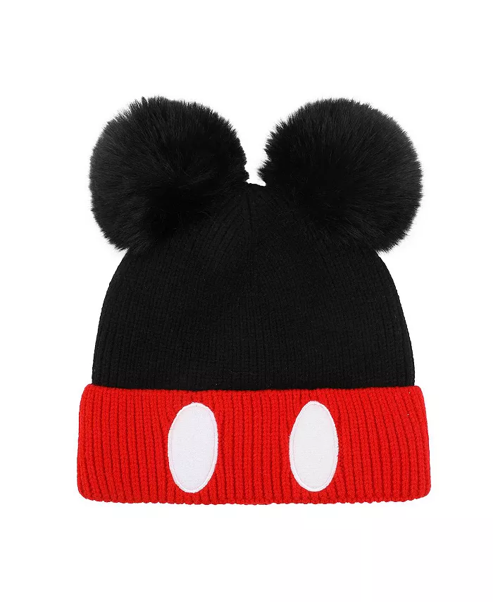 

Вязаная шапка в стиле Mickey Mouse Disney, черный