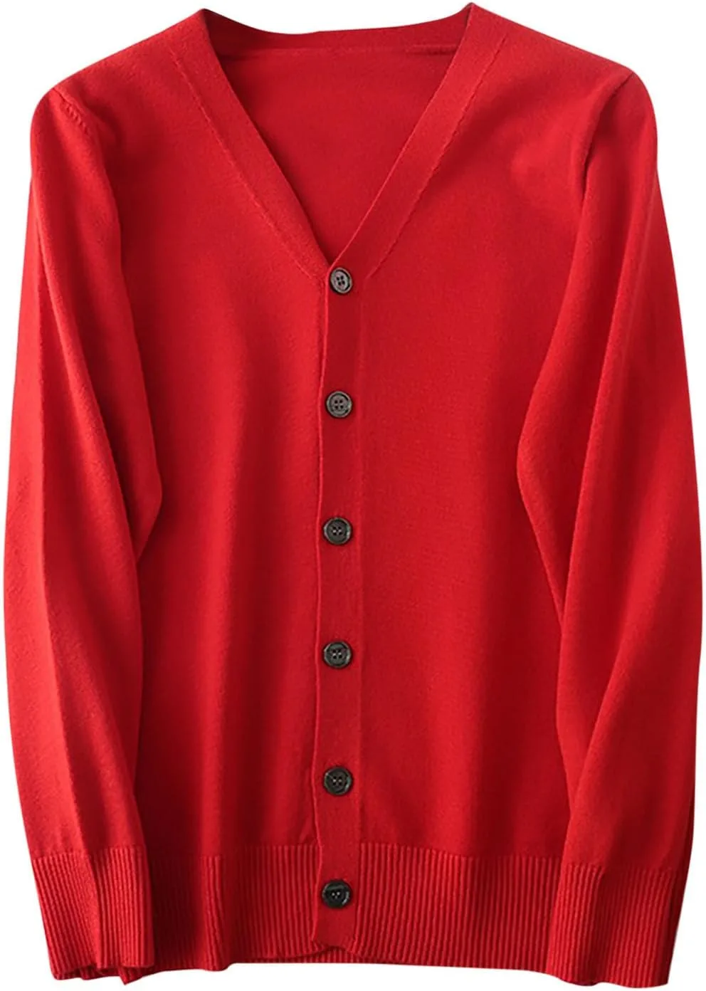 

Кардиган с V-образным вырезом, длинный рукав, расслабленный крой