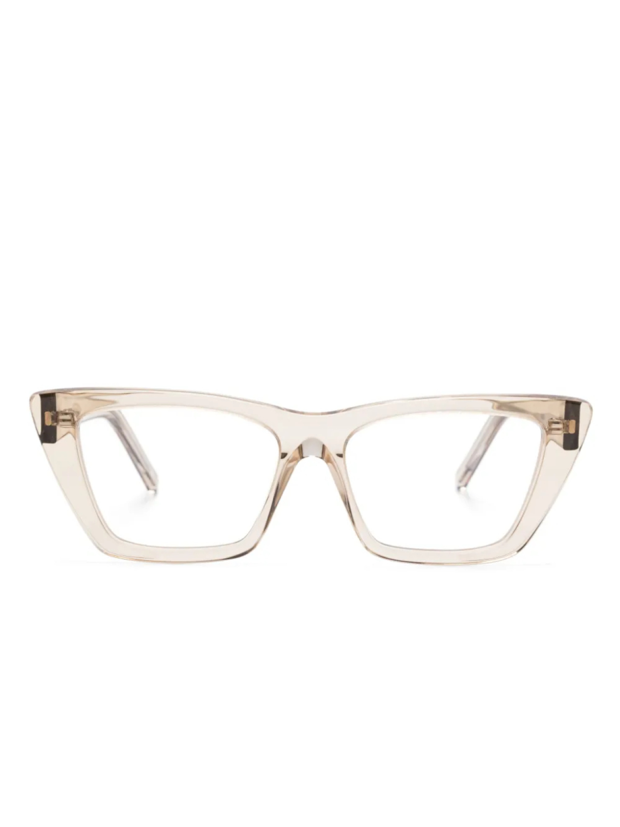 

Слюдяные очки Saint Laurent Eyewear, желтый
