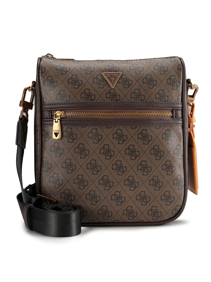 

Guess Сумка через плечо Milano 22 см, цвет кофе