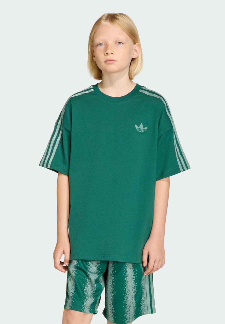 Футболка Adidas Originals Print T-shirt, Collegiate Green/Green — фото 2