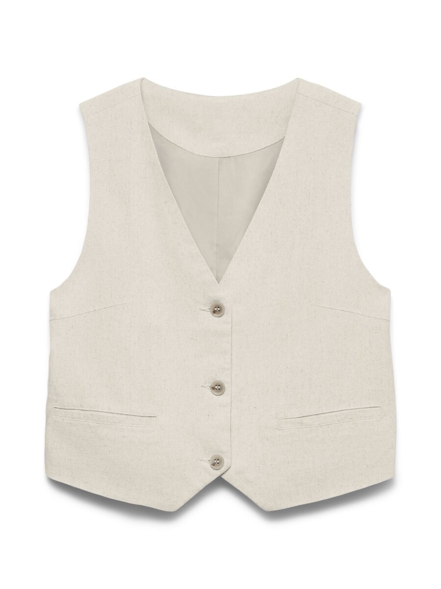 

Жилет VERO MODA VMLia, кремовый