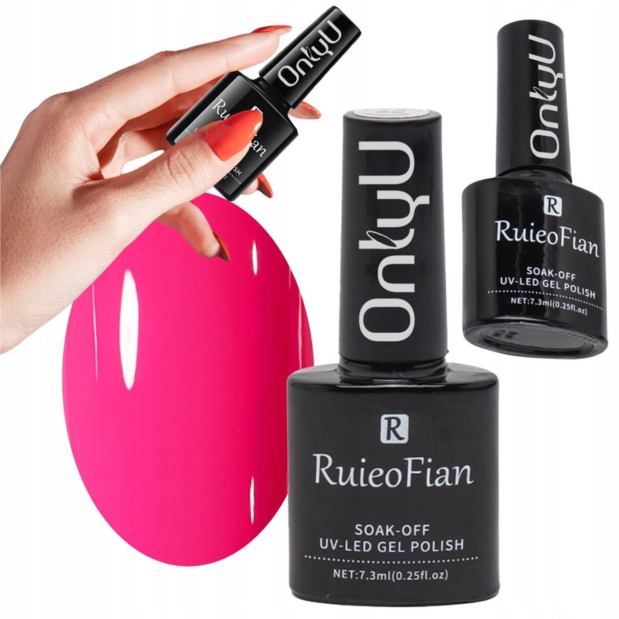 

РОЗОВЫЙ ГИБРИДНЫЙ ЛАК ДЛЯ НОГТЕЙ С ГЛЯНЦЕМ УФ-ПОЛИРОВКИ OnlyU/L018