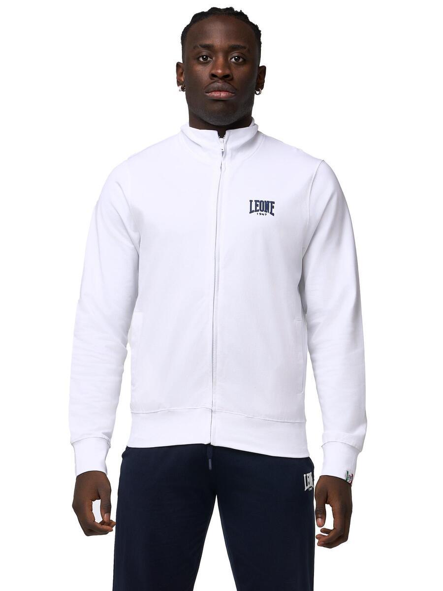 

LEONE 1947 APPAREL Базовая мужская нетолстовка Leone с воротником и молнией