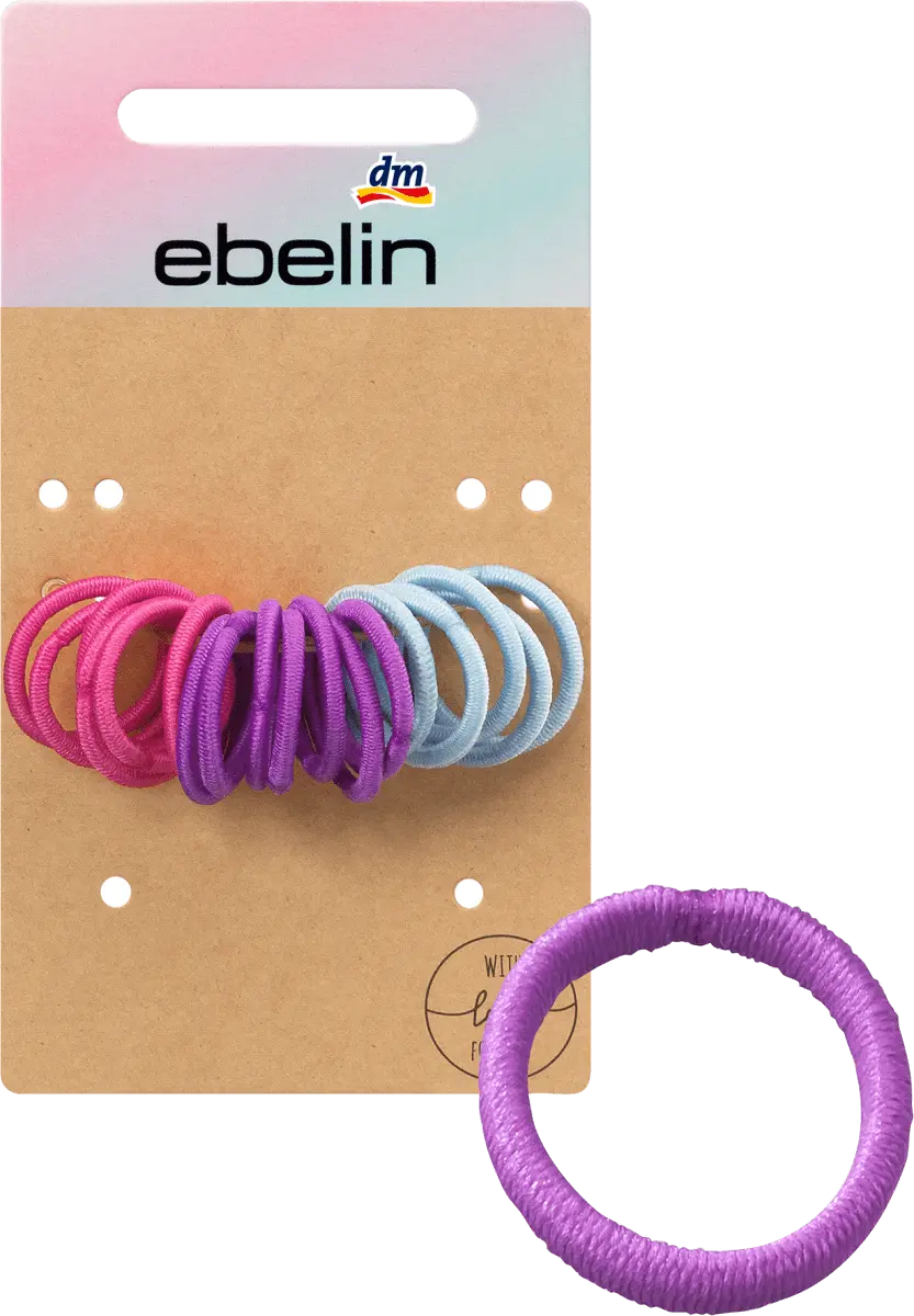 

Резинки для волос мини-цвет микс 18 шт. ebelin