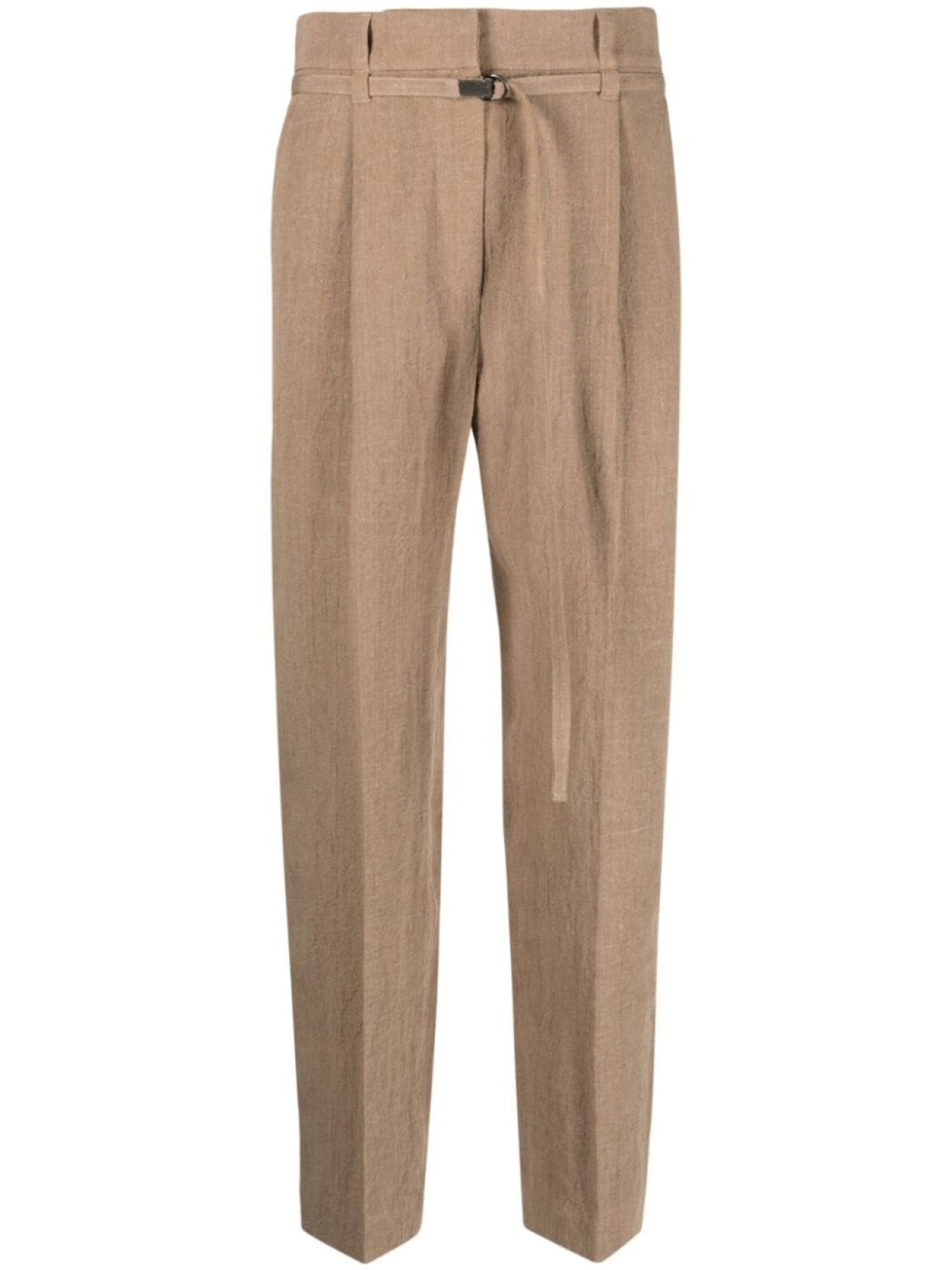 

Brunello Cucinelli брюки с декором Monili, коричневый