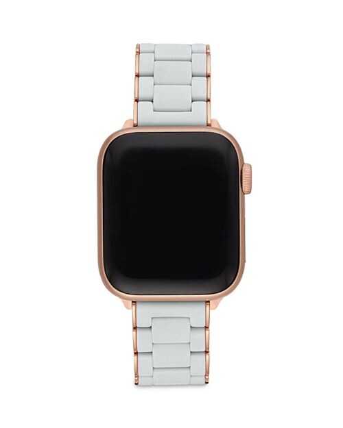 

Apple Watch Сменный браслет в силиконовой оболочке, 38-49 мм MICHELE, цвет Gray