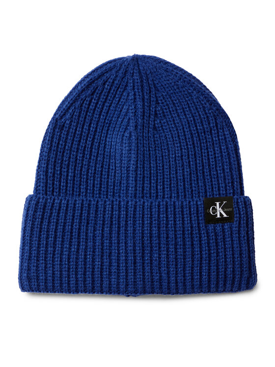 

Шапка Monogram Rib Beanie IU0IU00440 Calvin Klein Jeans, синий
