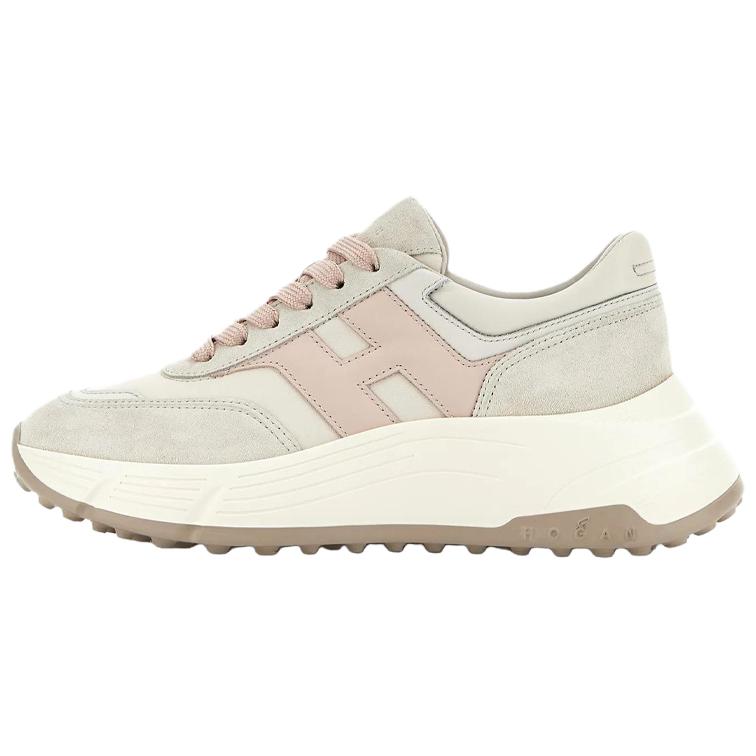 Женские кроссовки со шнуровкой и детальным логотипом HOGAN, Original Shoe Box Included