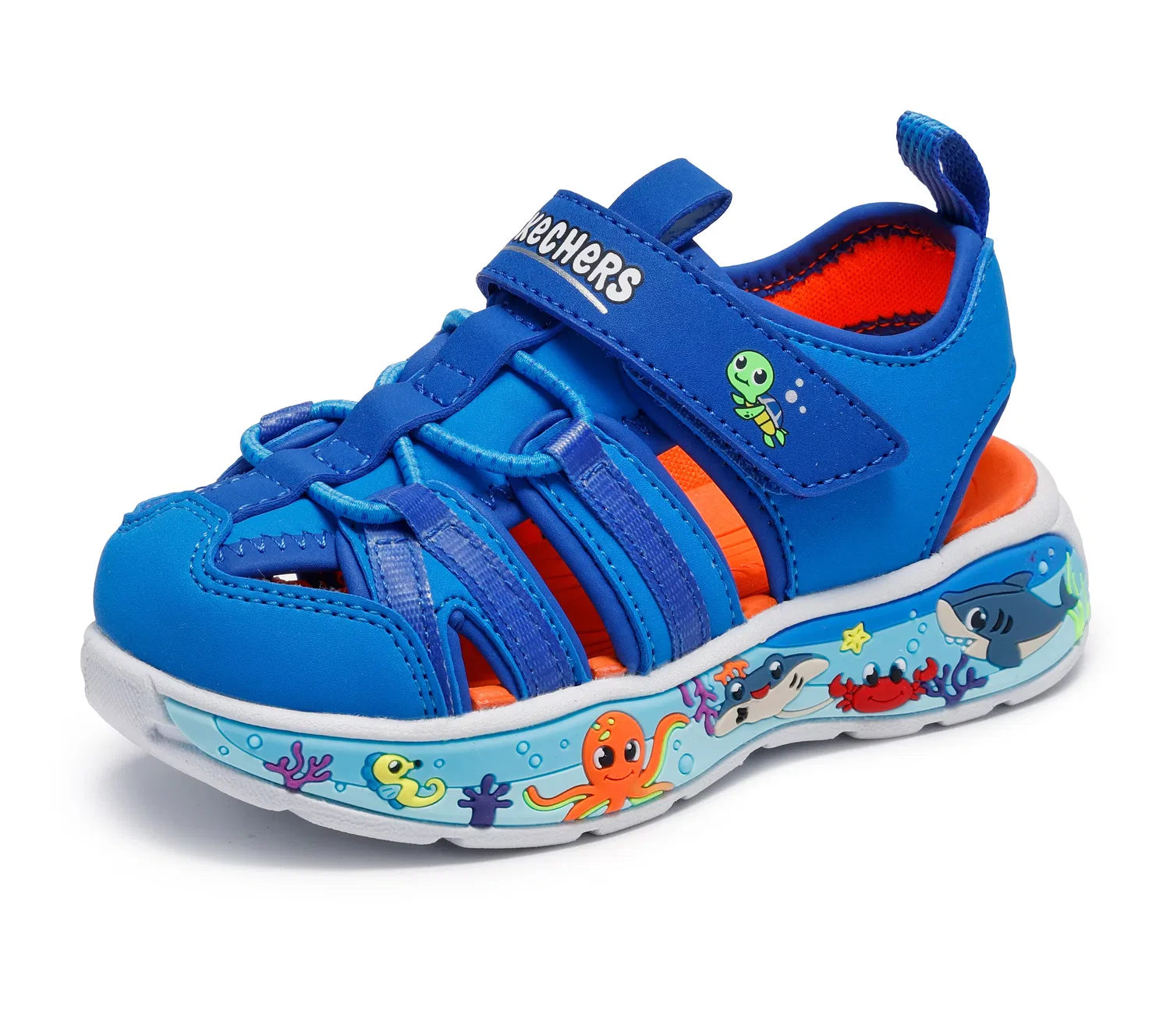 Сандалии Skechers светло-голубого цвета
