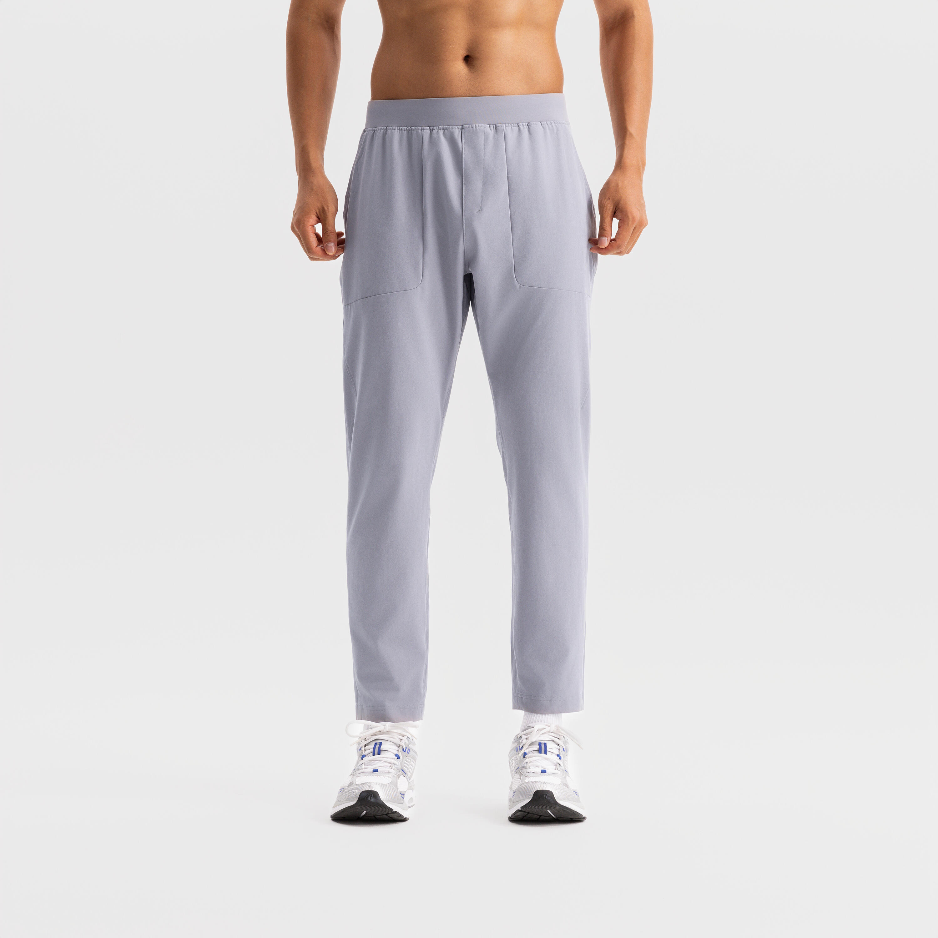 

Мужские тренировочные брюки прямого кроя Domyos FPA500