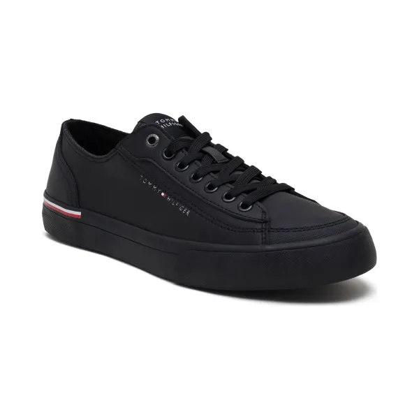 

Кожаные кроссовки Tommy Hilfiger, черный
