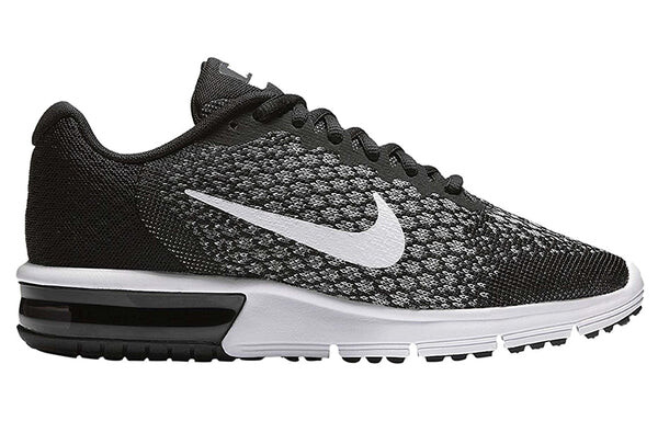 Кроссовки air max sequent 2 Nike, черный — фото 2