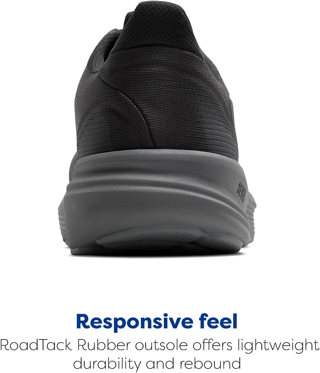 Мужские кроссовки Brooks Revel 8 для бега и ходьбы с нейтральной поддержкой, Primer/Blackened Pearl — фото 3