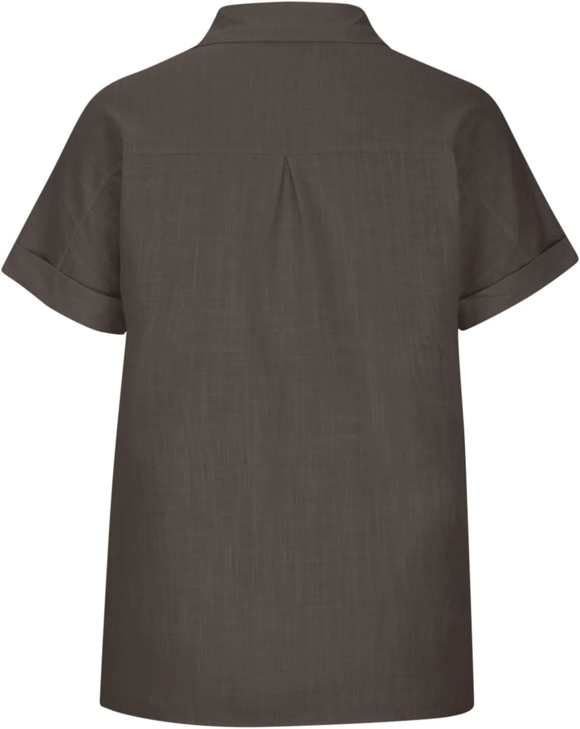 Женская блуза из льна, 02-dark Gray — фото 4