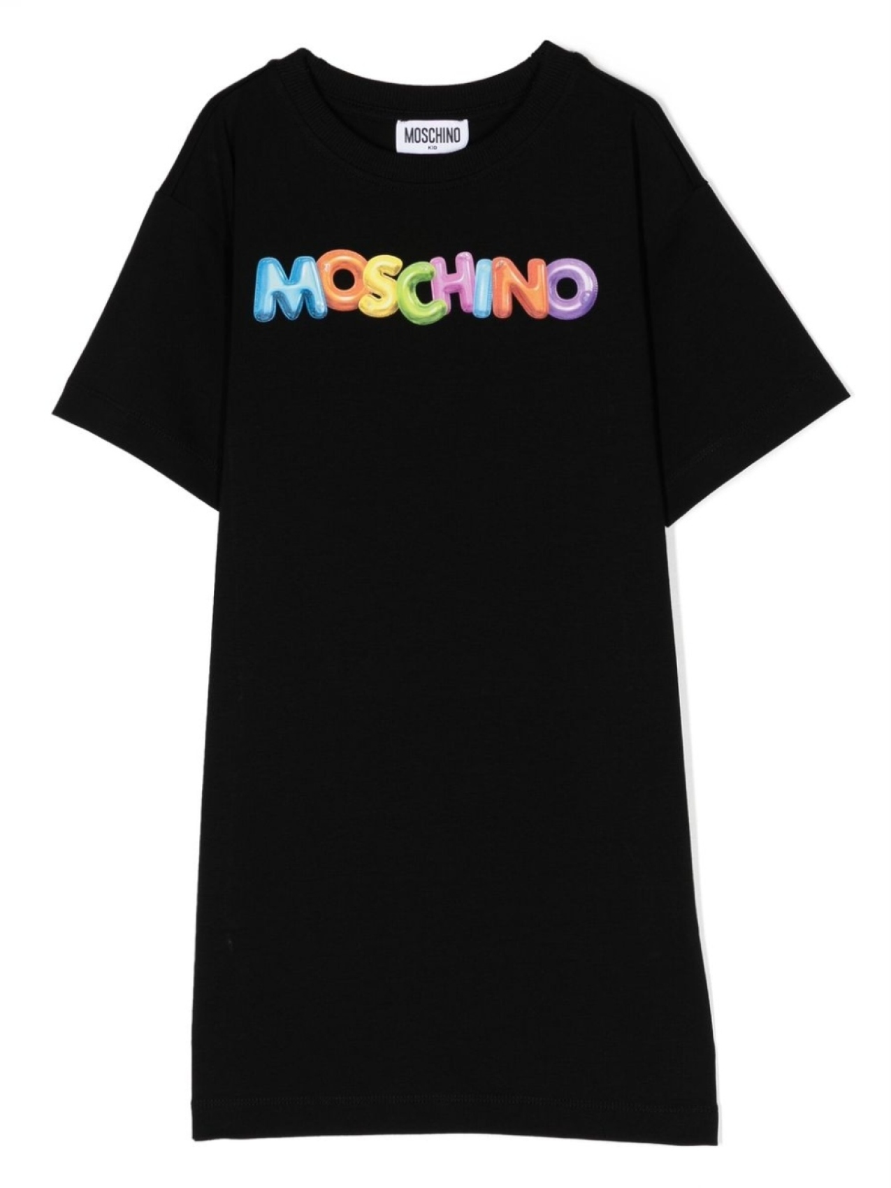 

Moschino Kids футболка с логотипом, черный