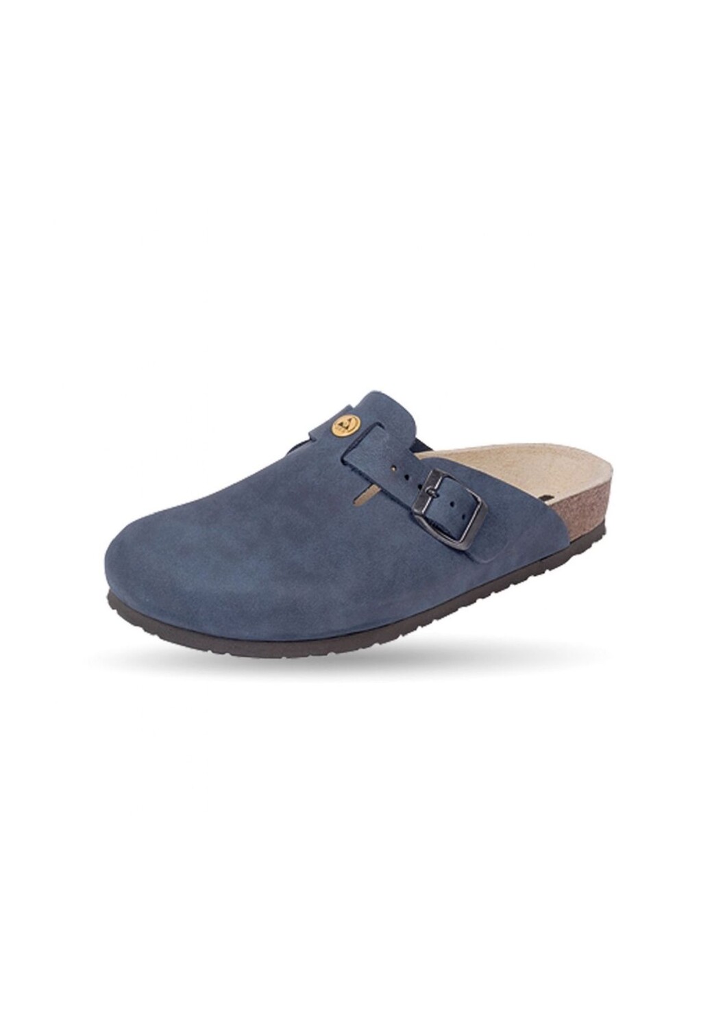 Сабо женские ESD Schuhmode Weeger с пряжкой, синий
