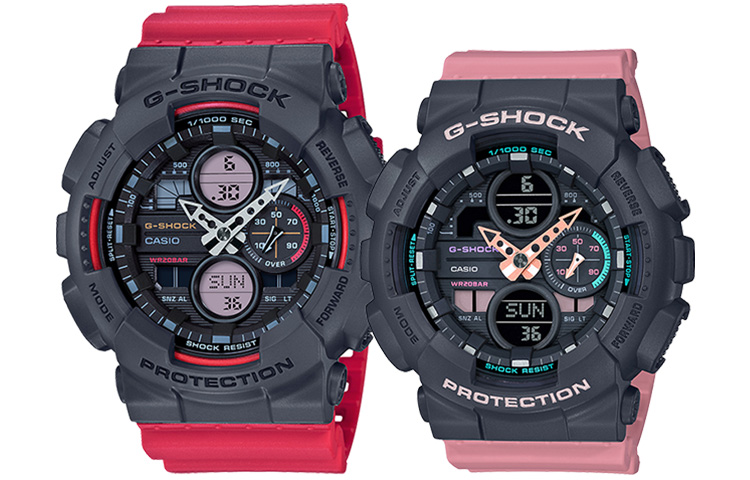 

Унисекс парные часы серии Black CASIO