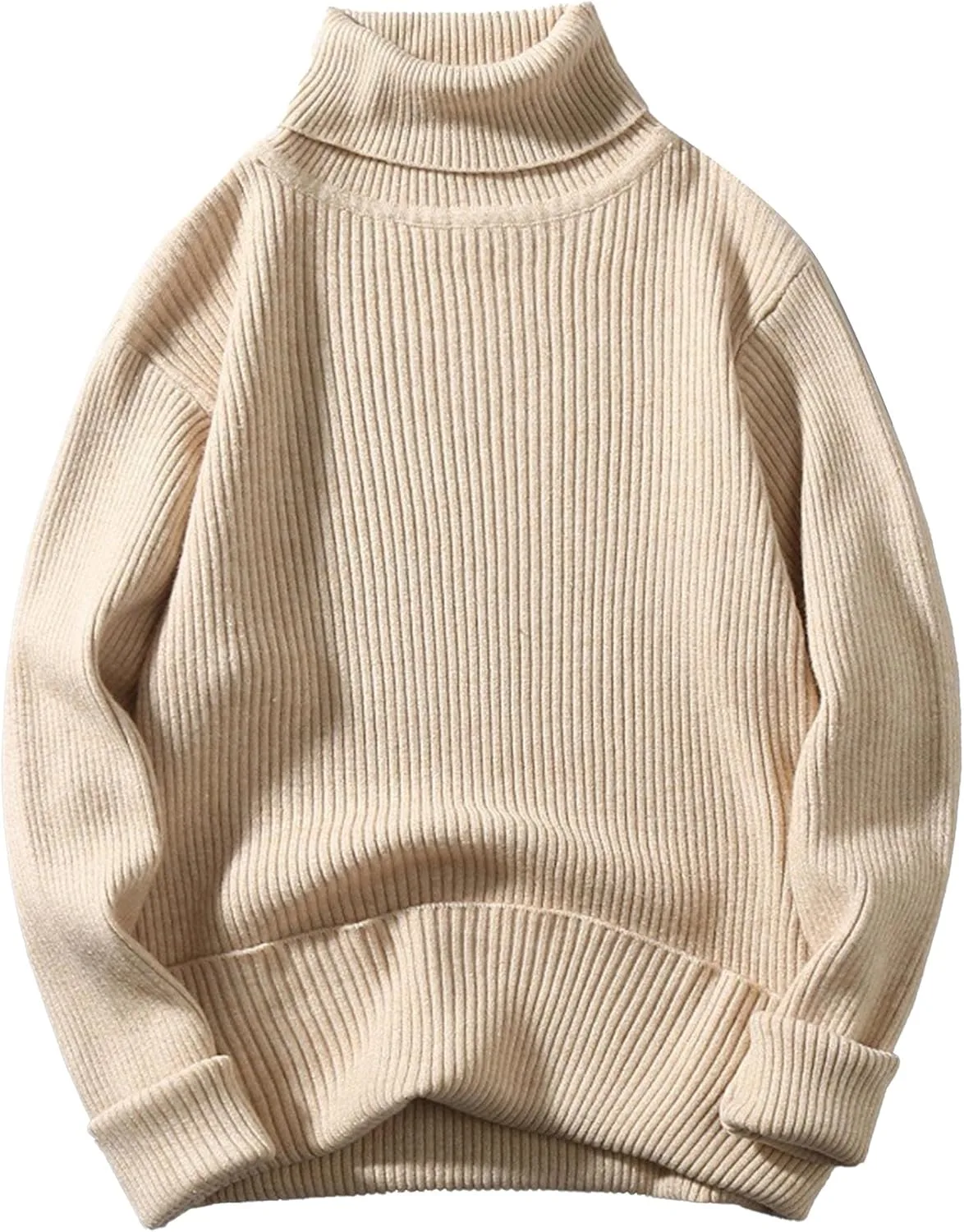 

Maiyifu-GJ водолазка для мужчин, термо, вязаная, slim fit