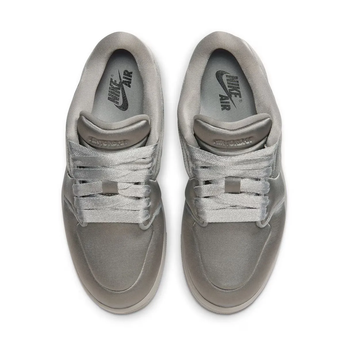 Женские баскетбольные кроссовки Air Jordan 1 MM Low Jordan, серый — фото 3