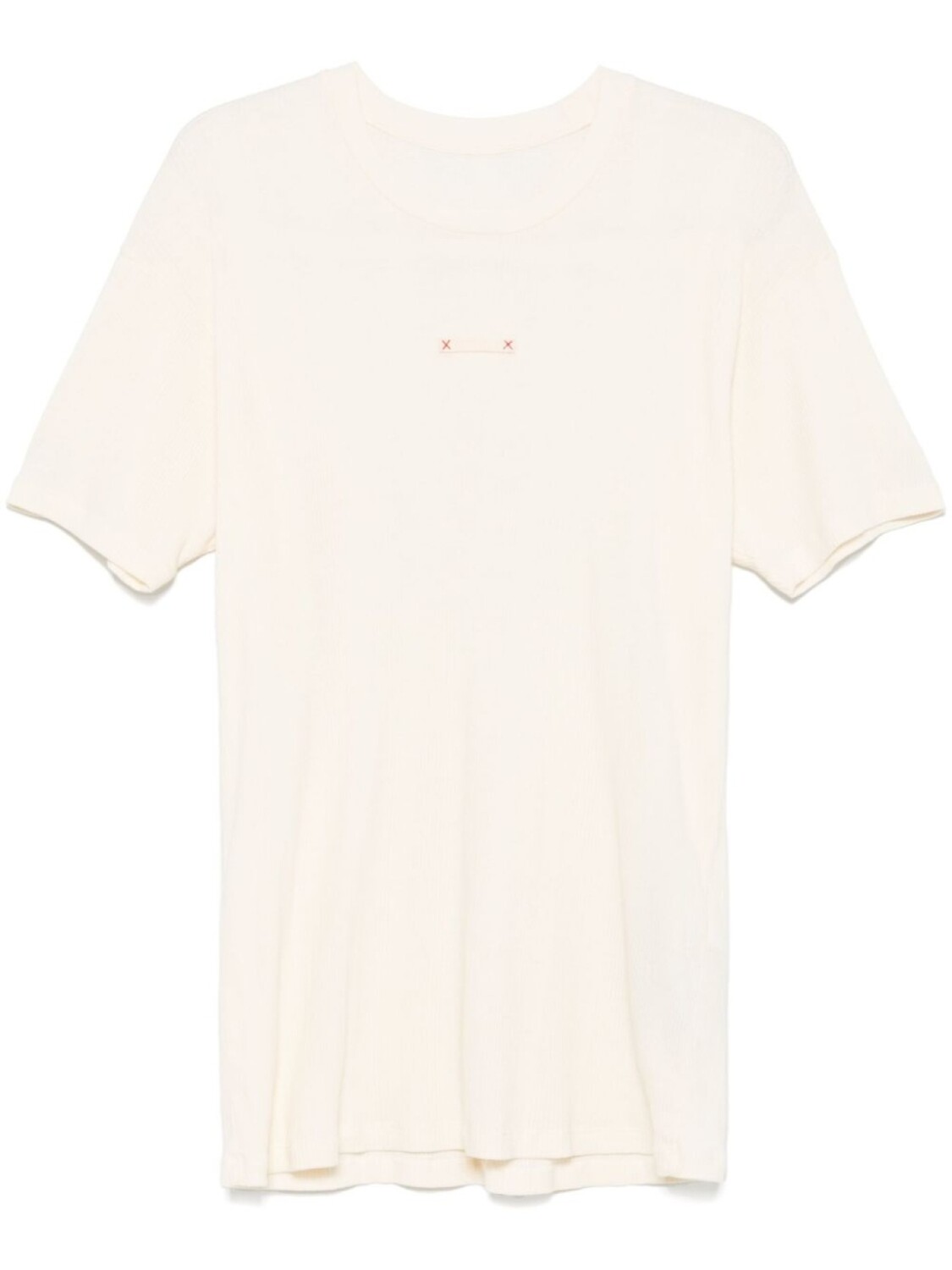 

Maison Margiela футболка в рубчик, нейтральный