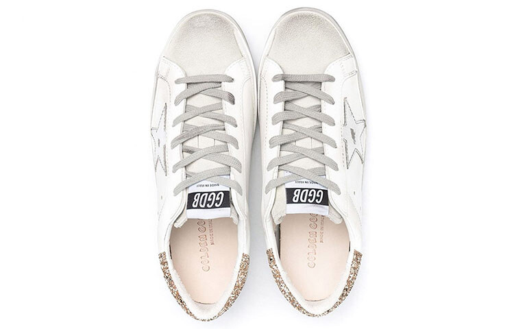 Кроссовки женские Golden Goose Super-Star, белый — фото 4