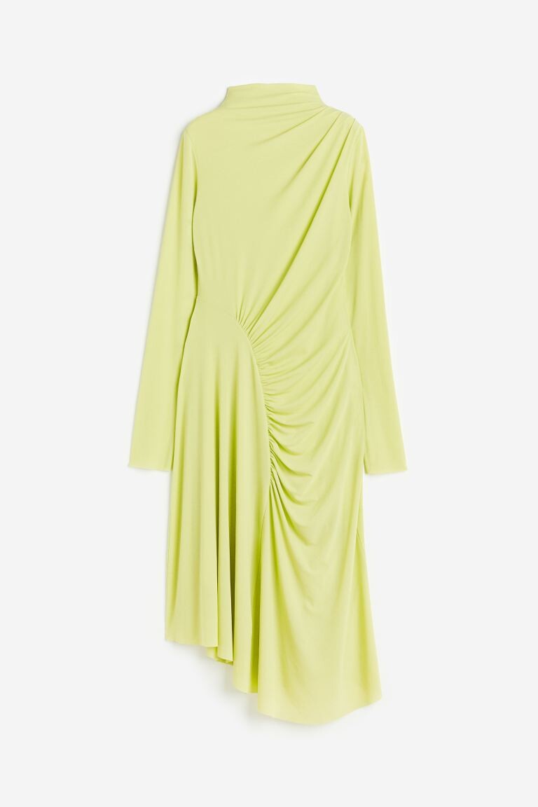 

Асимметричное платье из джерси H&M, зеленый