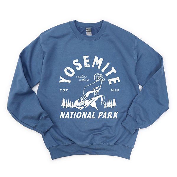 

Винтажный свитшот Yosemite National Park Simply Sage Market, Slate