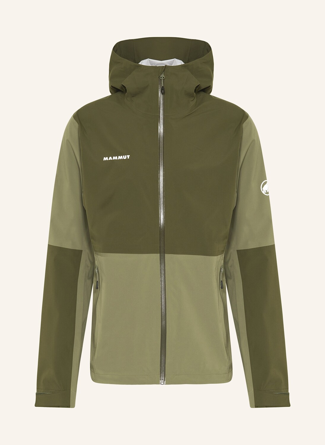 

Жёсткая куртка linard guide hs MAMMUT, цвет OLIV/KHAKI