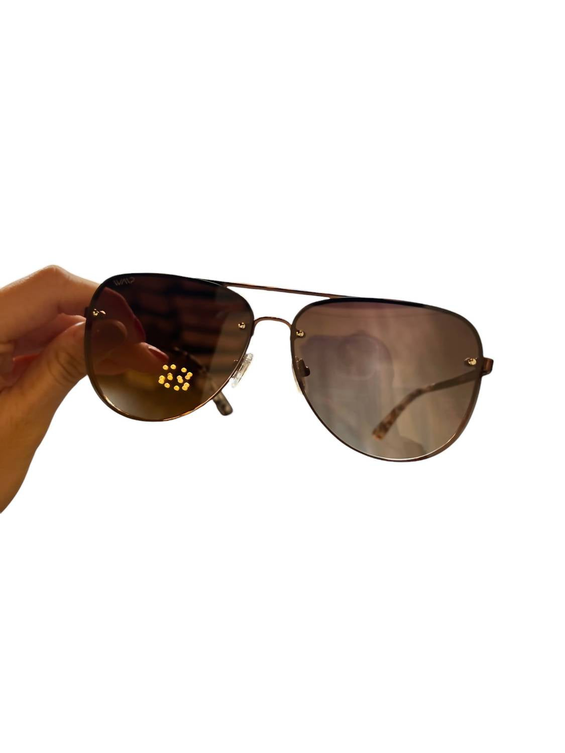 

Женские солнцезащитные очки Jade в черном/черном цвете WMP Eyewear