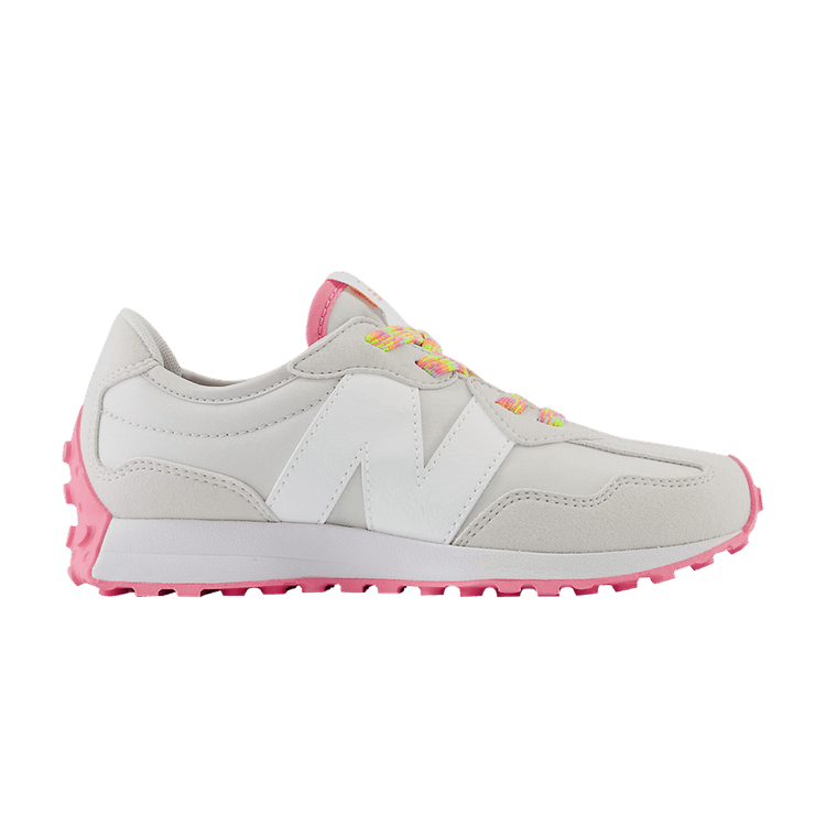 

Кроссовки New Balance 327 Little Kid Wide 'Grey Matter Bright Pink', серый