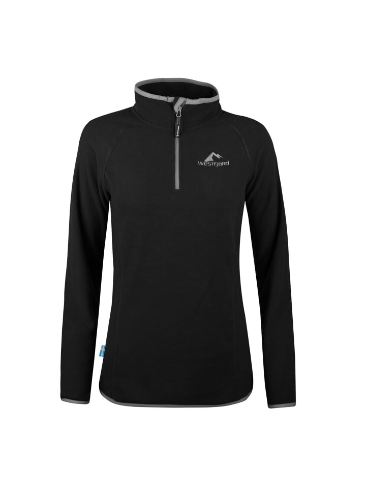 

Флисовый свитер Westfjord Funktionsshirt Hekla, черный