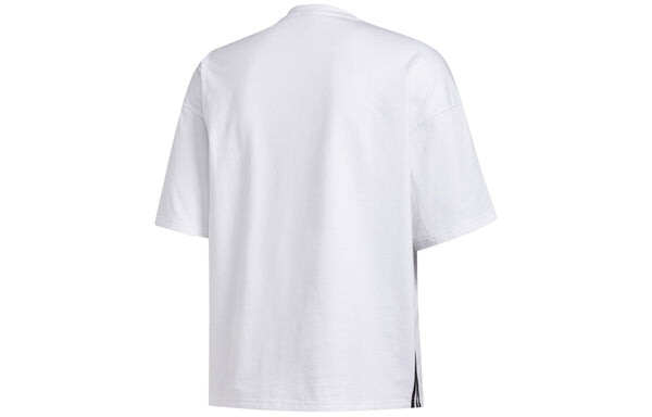 Футболка m mh loose tee sports short sleeve white Adidas, белый — фото 2