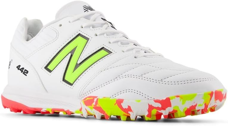 Мужские кроссовки New Balance 442 Pro TF V2, белый — фото 4