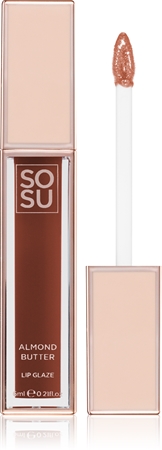 

Увлажняющий блеск для губ SOSU Cosmetics Satin Lip Glaze, Almond Butter 6 ml