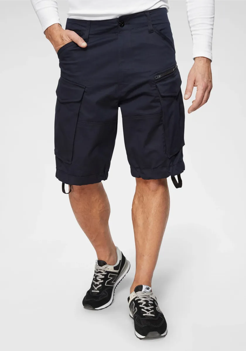 

Шорты-карго G-Star RAW с застежкой-молнией Rovic, черный