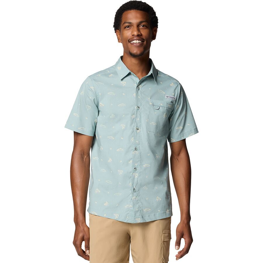 

Мужская футболка Wild Cast Camp Columbia Columbia, Crushed Blue Troutopia, Синий, Мужская футболка Wild Cast Camp Columbia Columbia, Crushed Blue Troutopia